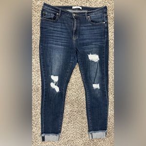 Distressed KanCan size 15